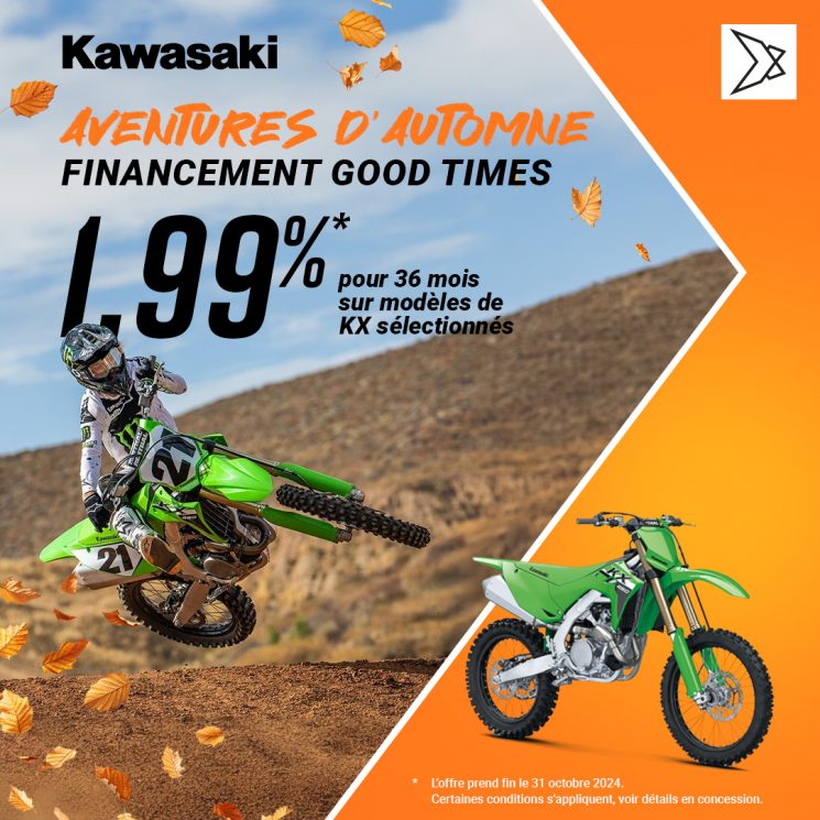 Kawasaki Moto Financement 1.99%