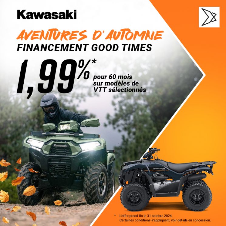 Kawasaki VTT Financement 1.99%