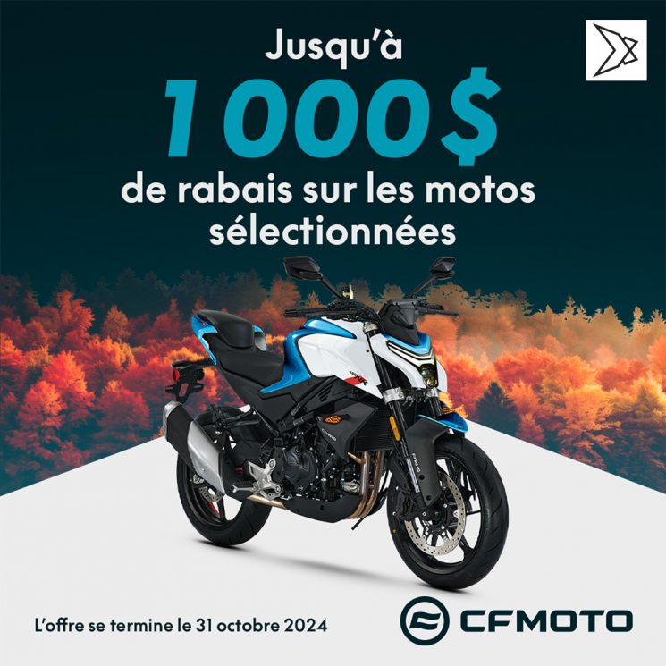 CF Moto en vedette