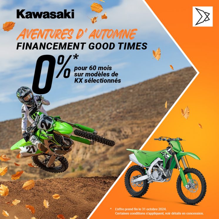 Kawasaki Moto Financement 0%