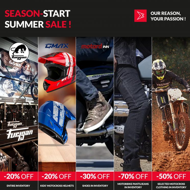 SUMMER SEASON KICK-OFF SALE 